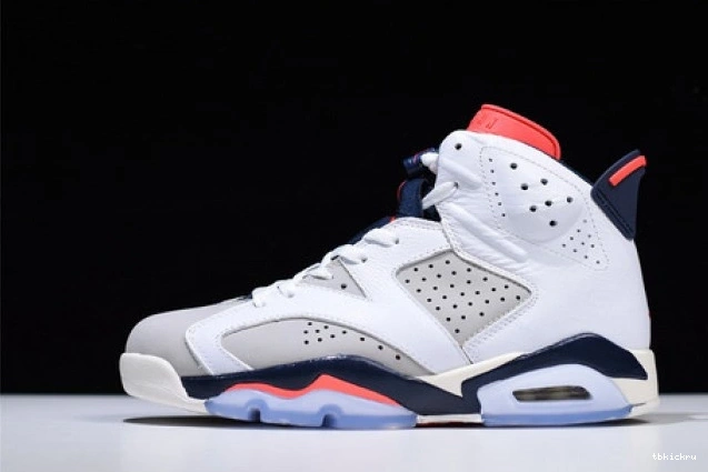 TBK Grey-Sail Retro Air Tinker Jordan 23-Neutral 384664-104 Infrared 6 White 0729
